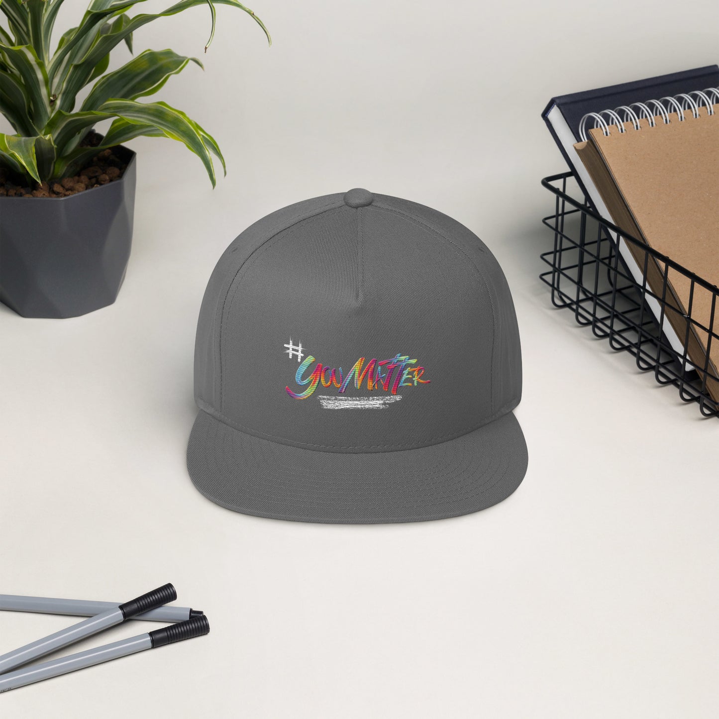 You Matter Flat Bill Cap