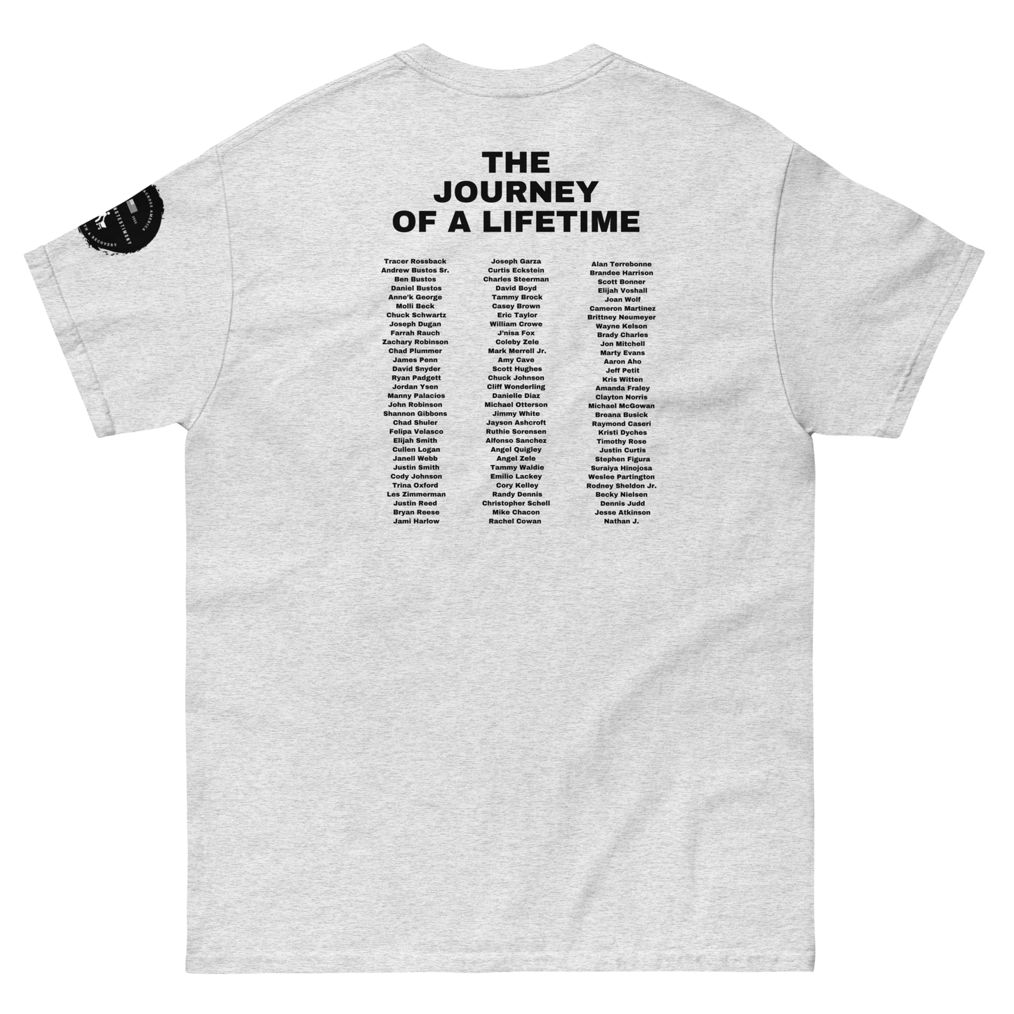 A Walking Testimony Remembrance Tee 3rd Edition Light Colors