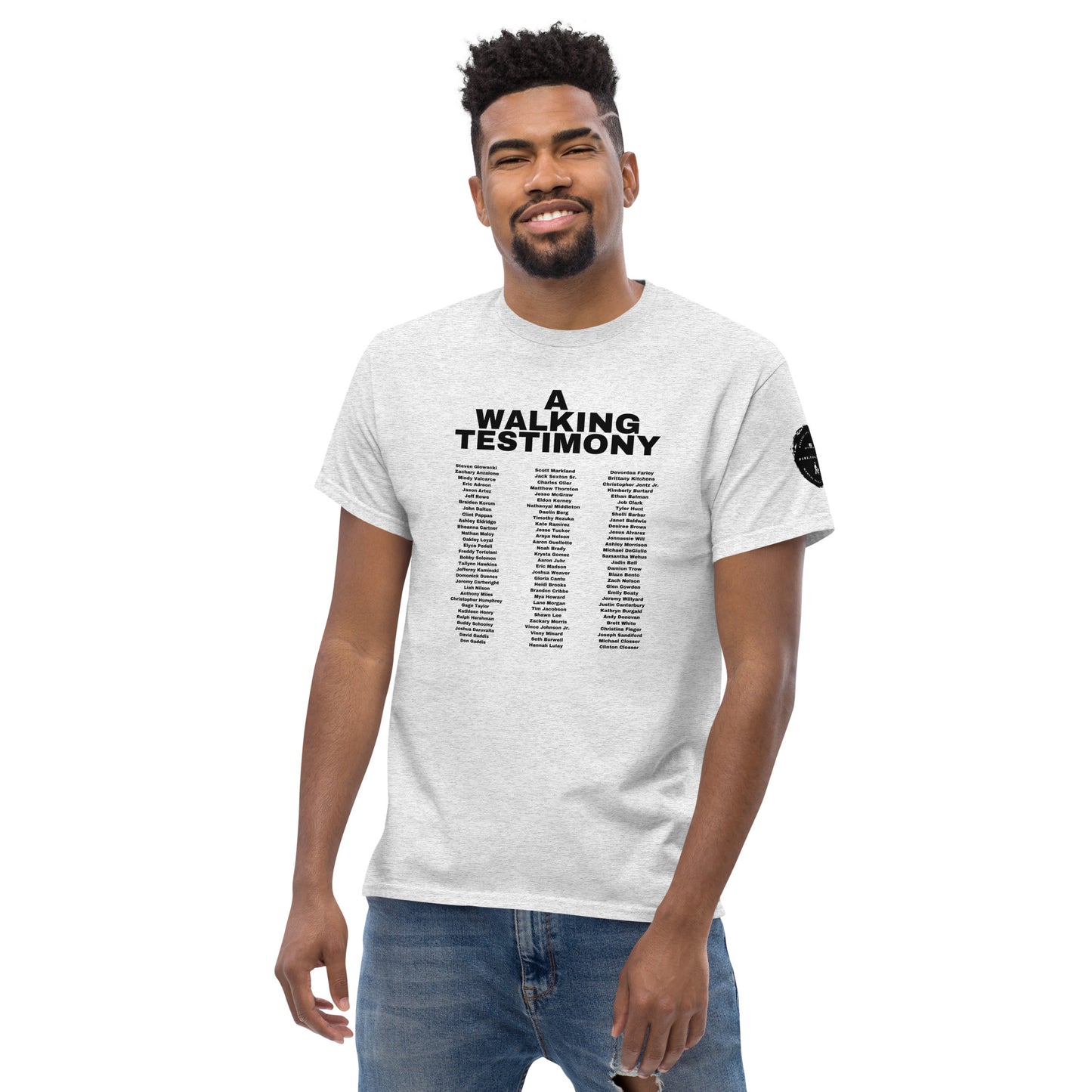 A Walking Testimony Remembrance Tee 3rd Edition Light Colors