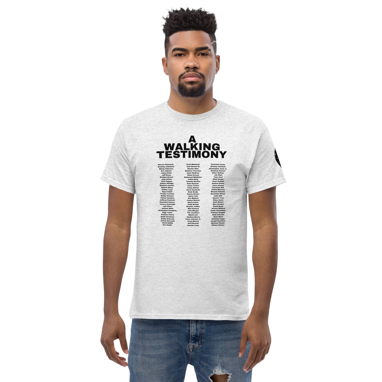 A Walking Testimony Remembrance Tee 3rd Edition Light Colors
