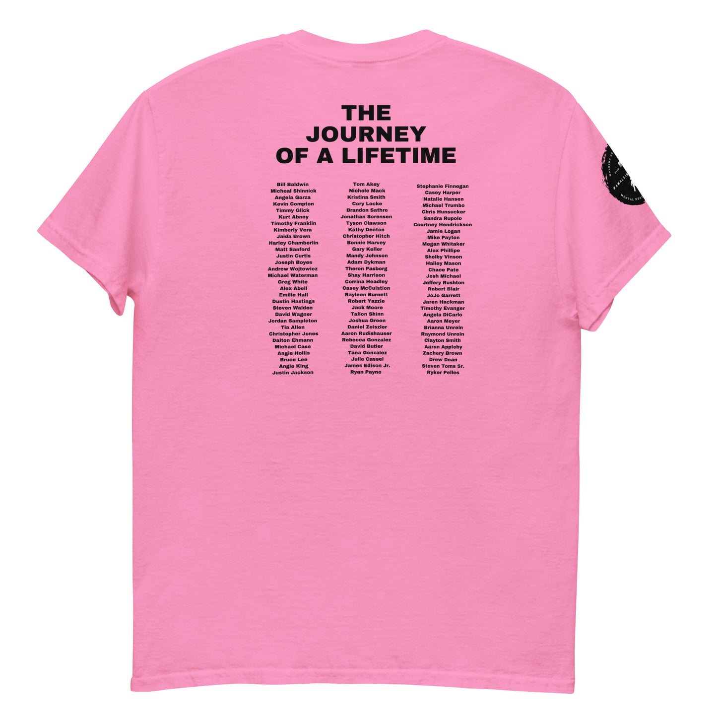 A Walking Testimony Remembrance Tee 2nd Edition Light Colors