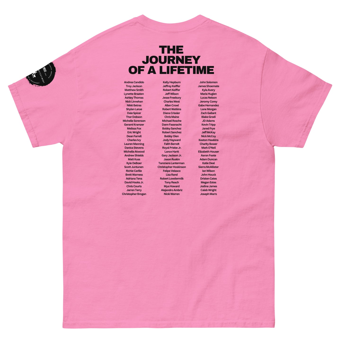 A Walking Testimony Remembrance Tee 4th Edition Light Colors