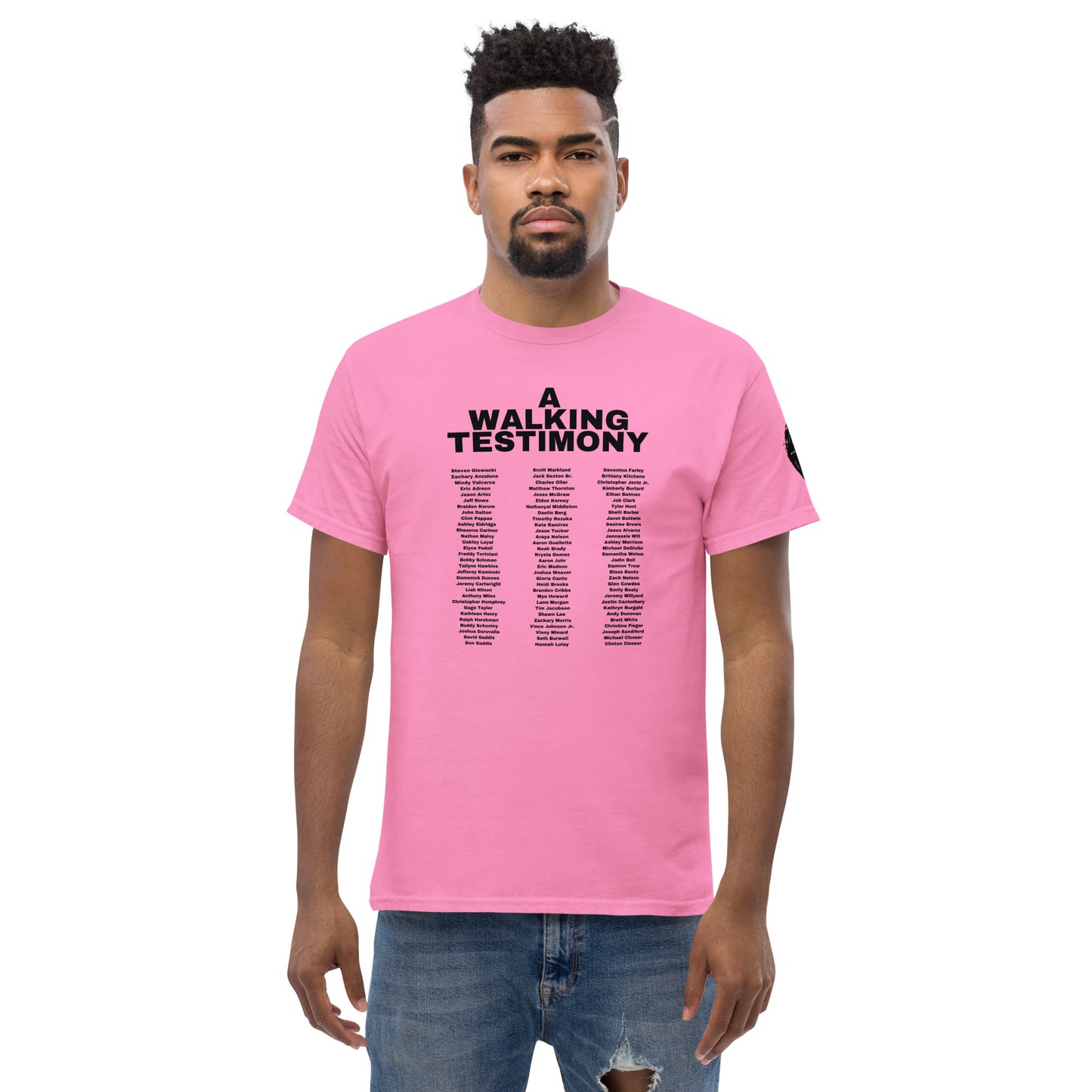 A Walking Testimony Remembrance Tee 3rd Edition Light Colors