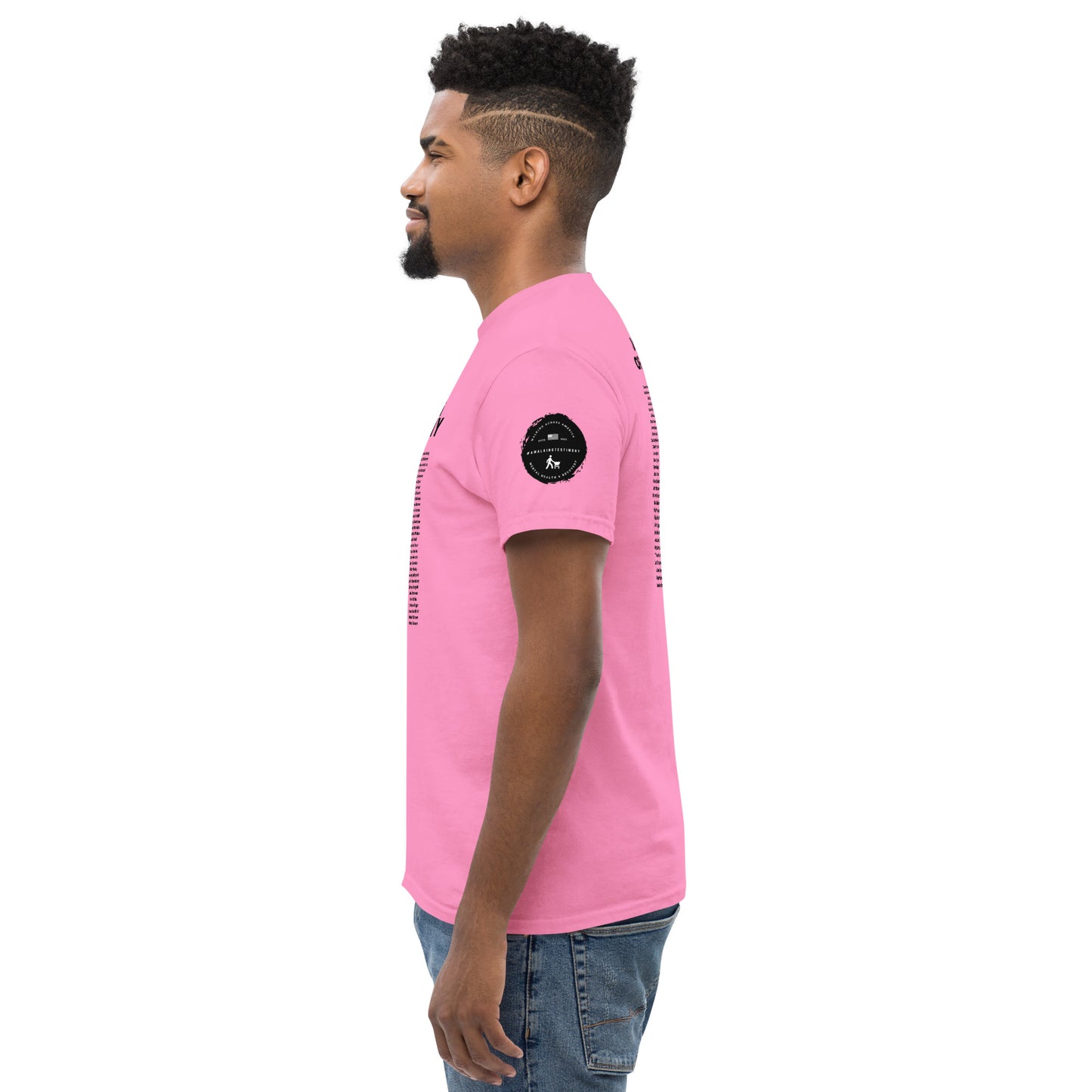 A Walking Testimony Remembrance Tee 3rd Edition Light Colors