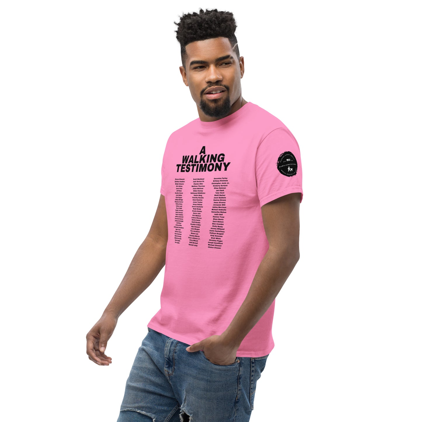A Walking Testimony Remembrance Tee 3rd Edition Light Colors