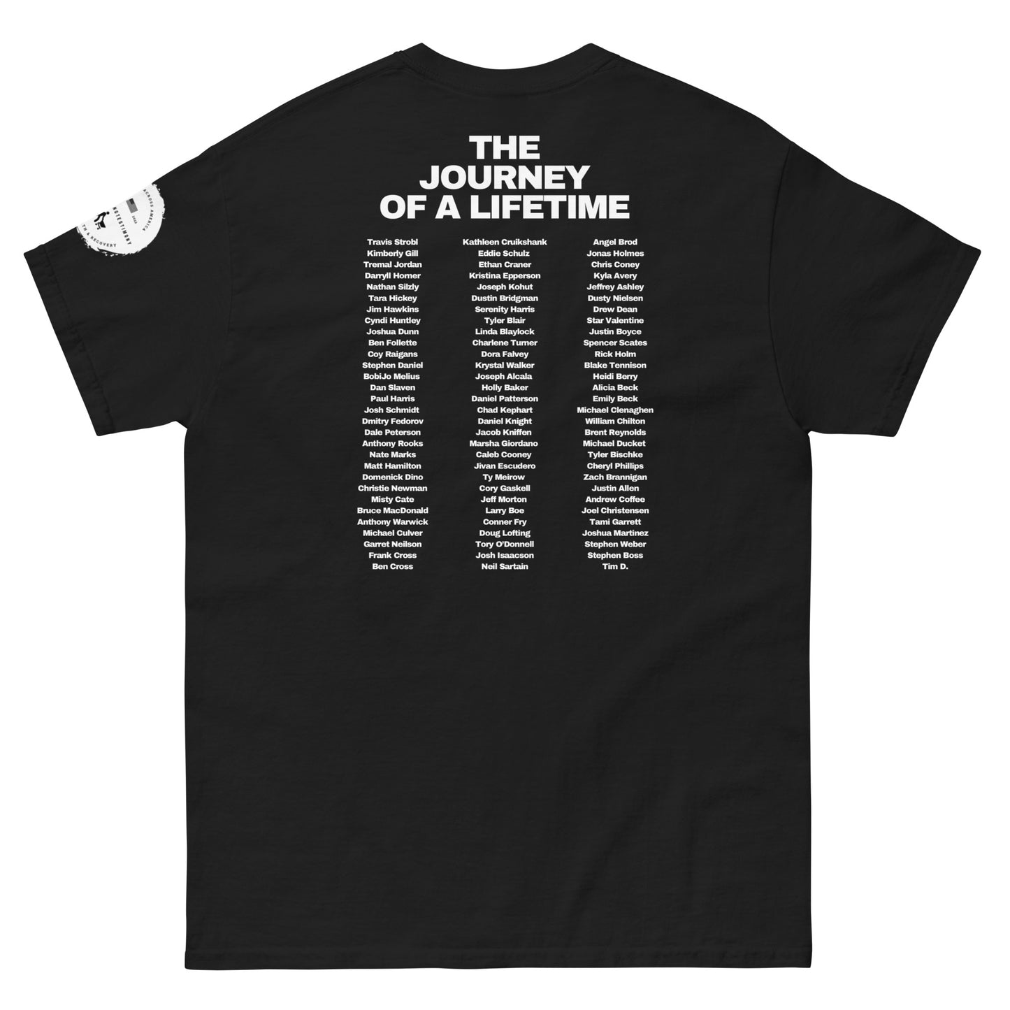 A Walking Testimony Remembrance Tee 5th Edition Dark Colors