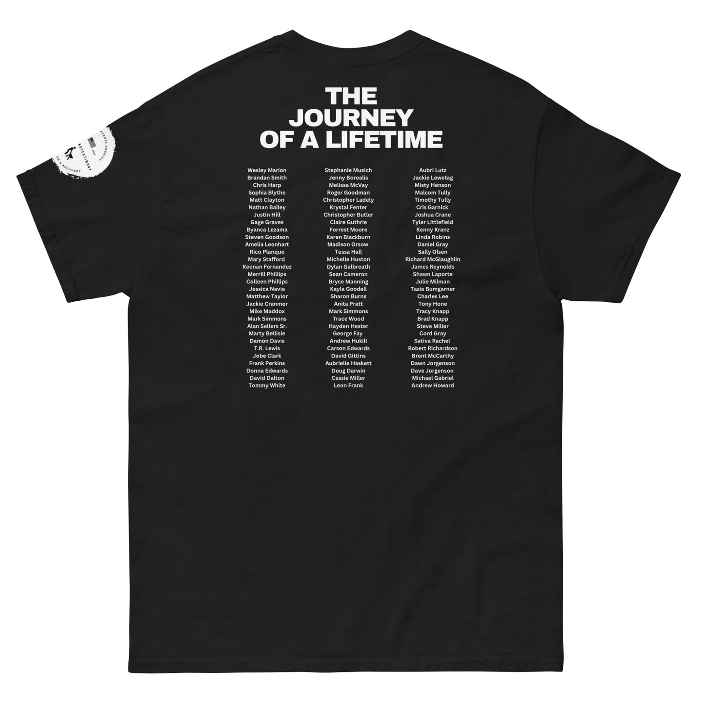 A Walking Testimony Remembrance Tee 6th Edition Dark Colors