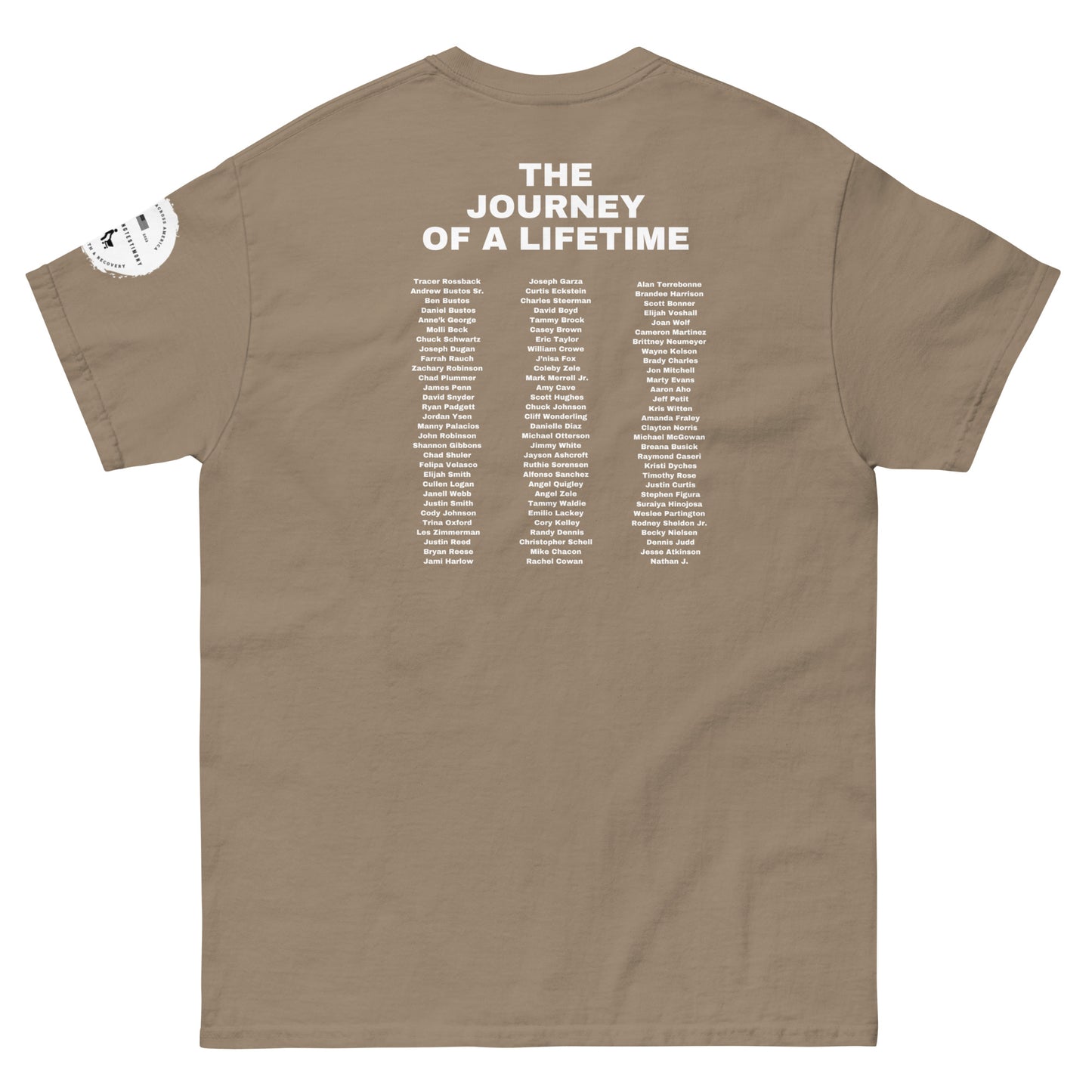 A Walking Testimony Remembrance Tee 3rd Edition Dark Colors