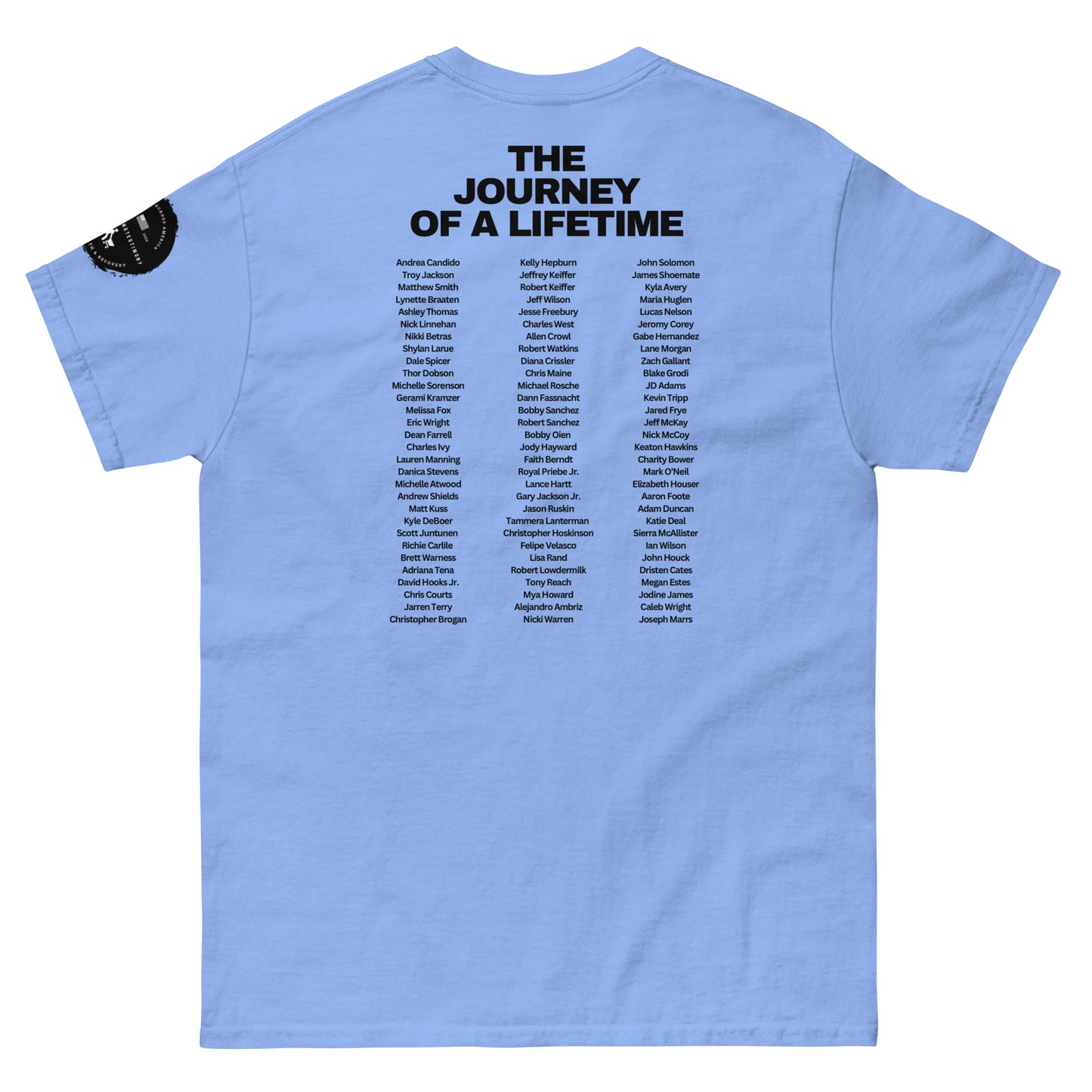 A Walking Testimony Remembrance Tee 4th Edition Light Colors