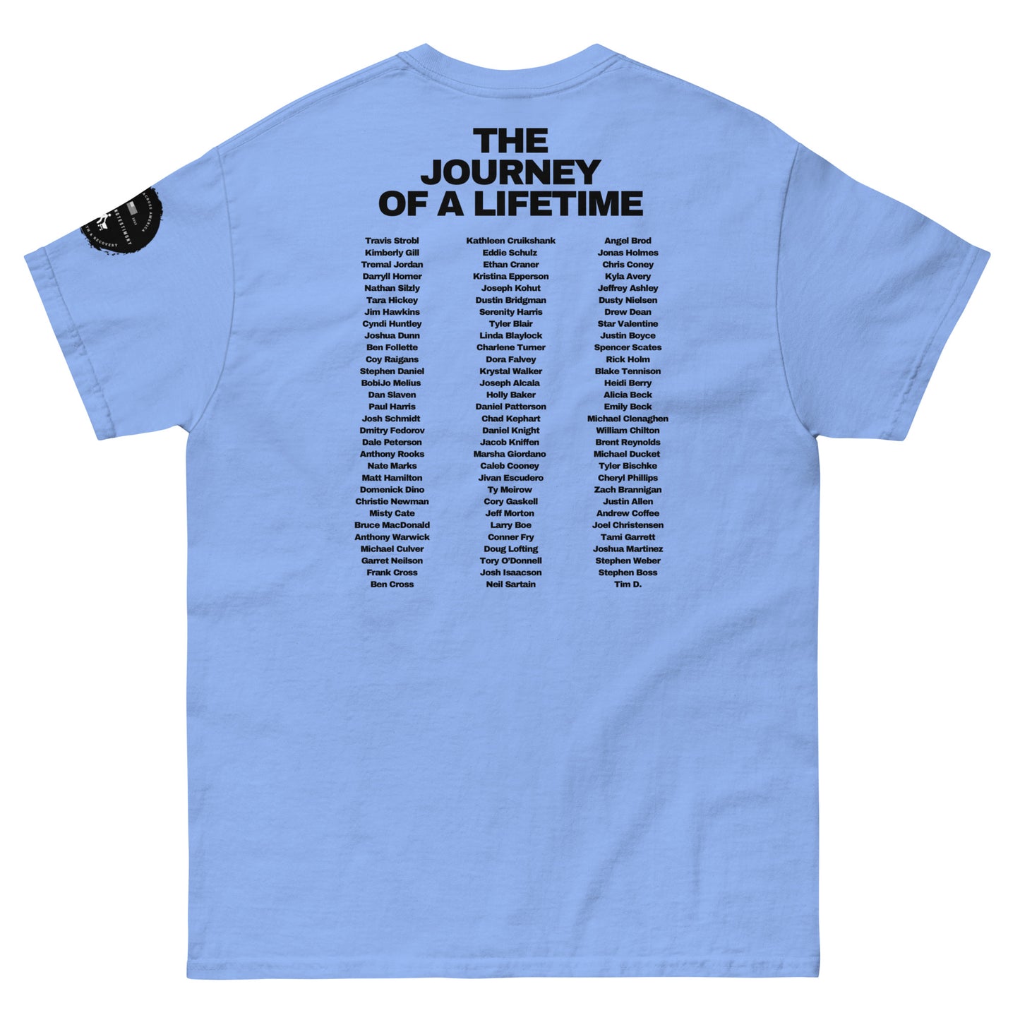 A Walking Testimony Remembrance Tee 5th Edition Light Colors