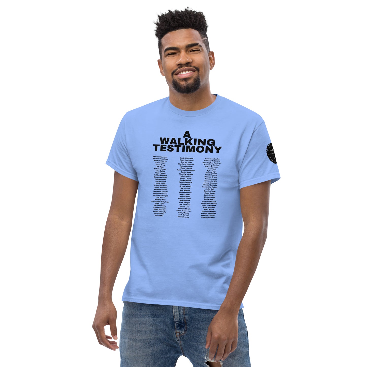 A Walking Testimony Remembrance Tee 3rd Edition Light Colors