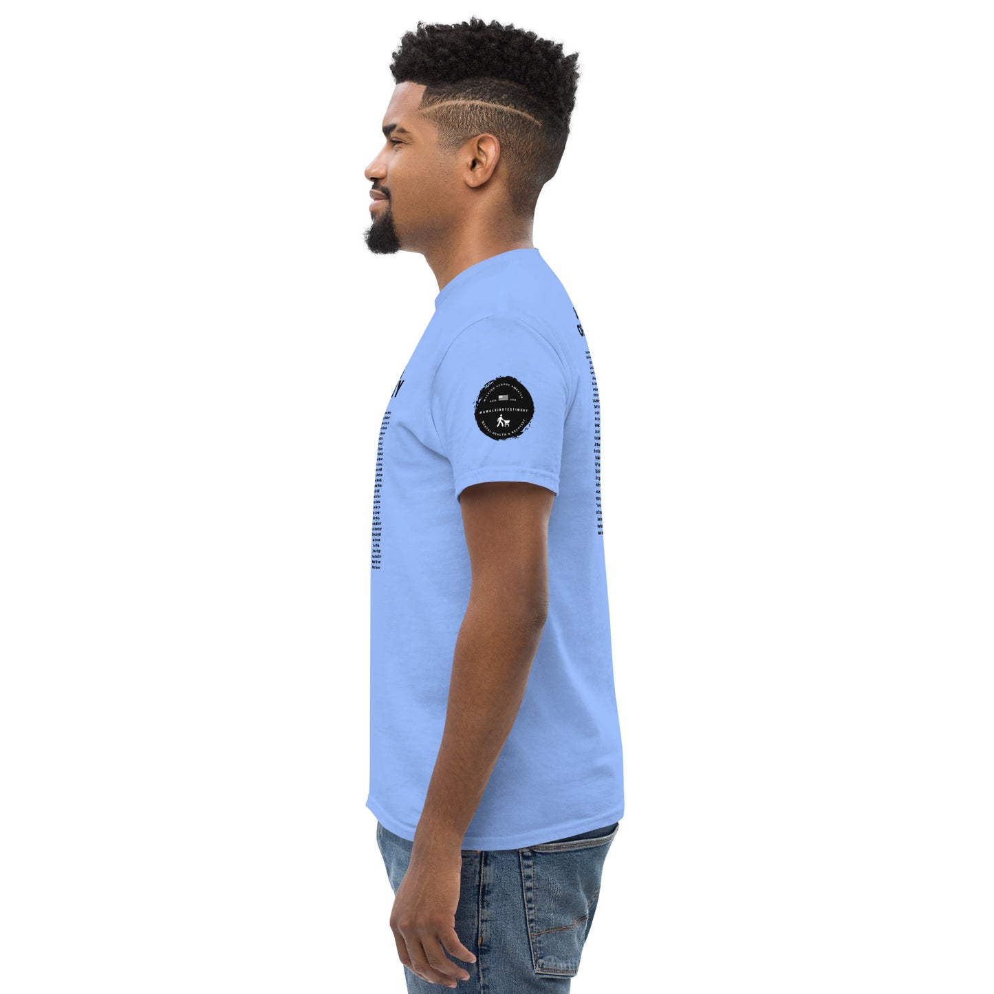 A Walking Testimony Remembrance Tee 3rd Edition Light Colors