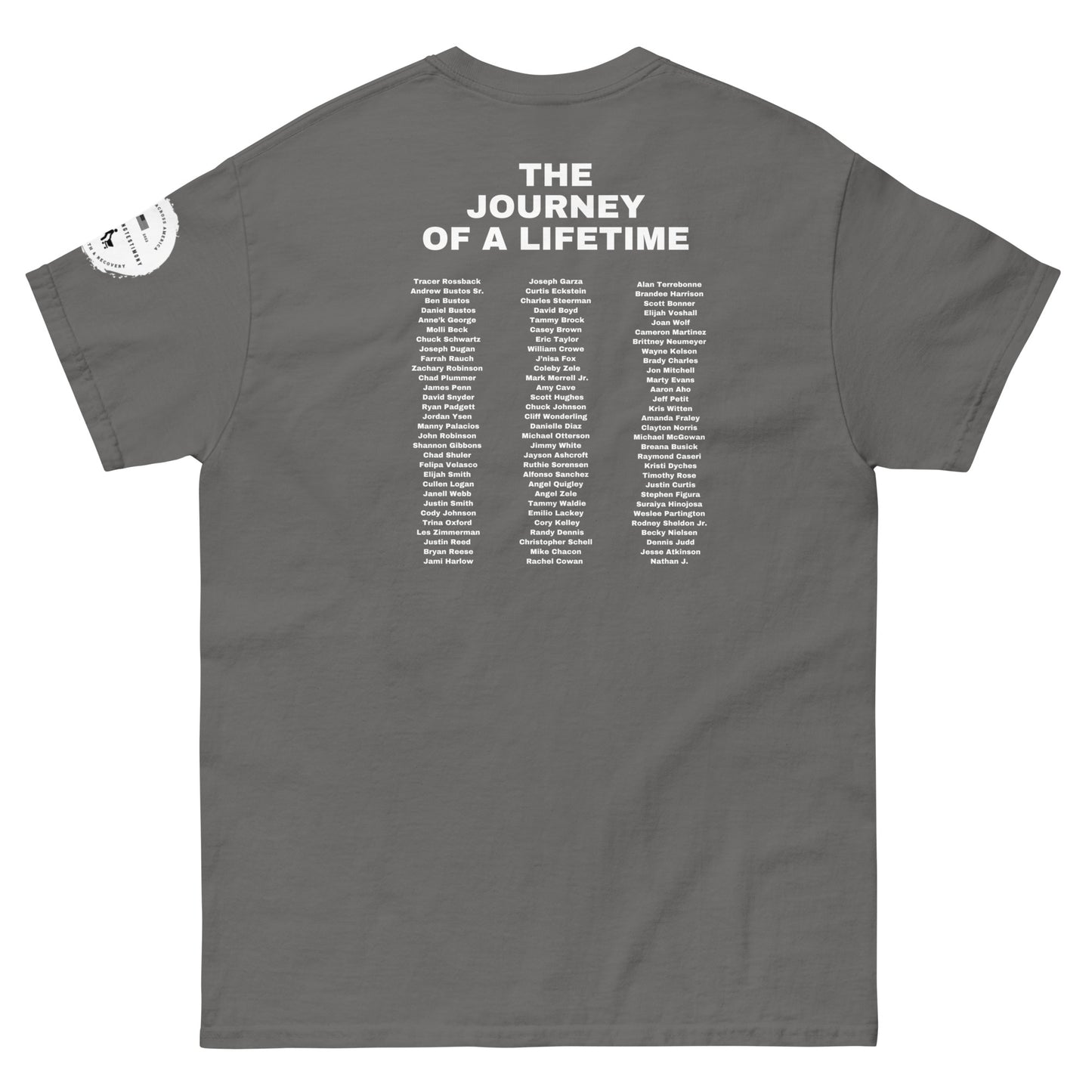 A Walking Testimony Remembrance Tee 3rd Edition Dark Colors