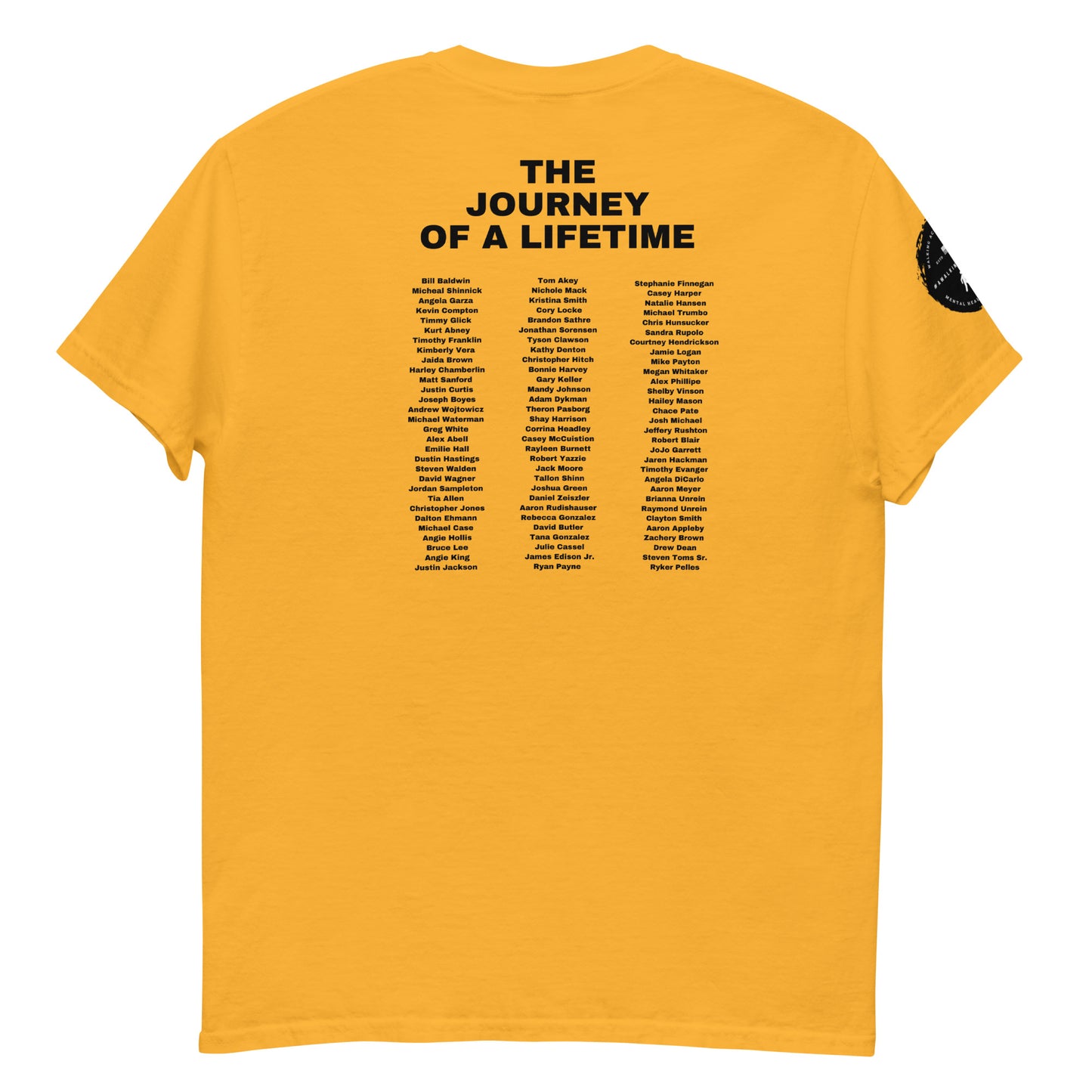 A Walking Testimony Remembrance Tee 2nd Edition Light Colors