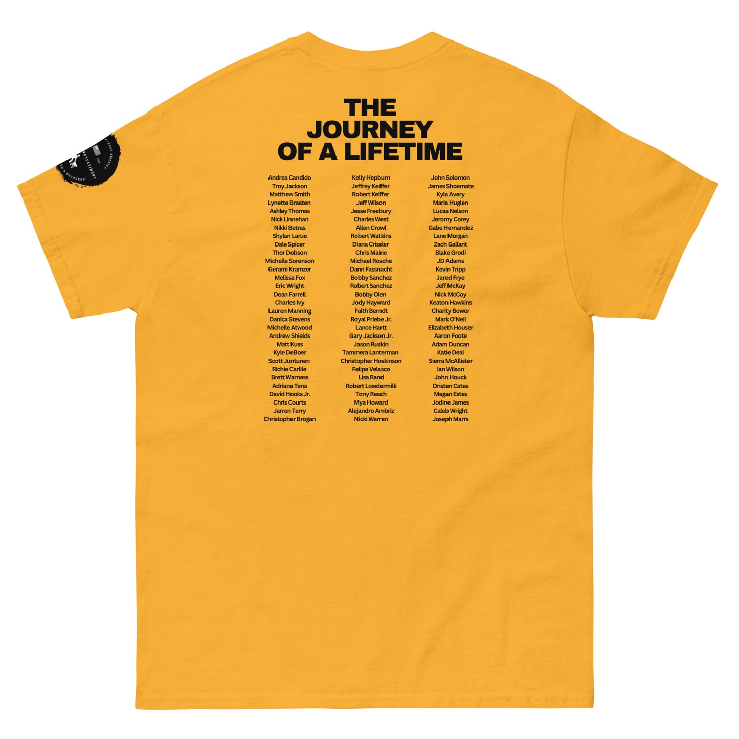 A Walking Testimony Remembrance Tee 4th Edition Light Colors
