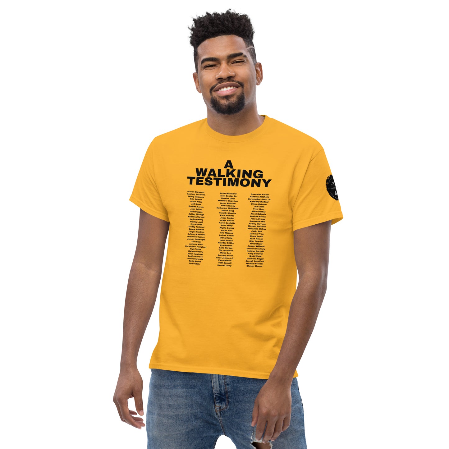A Walking Testimony Remembrance Tee 3rd Edition Light Colors