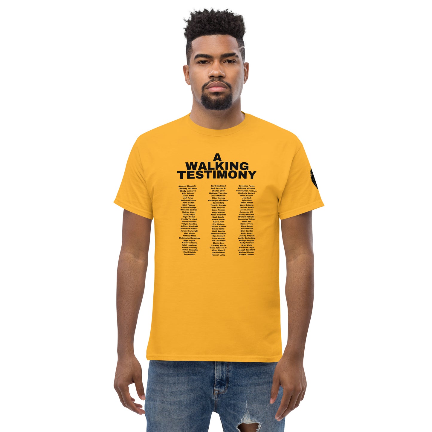 A Walking Testimony Remembrance Tee 3rd Edition Light Colors