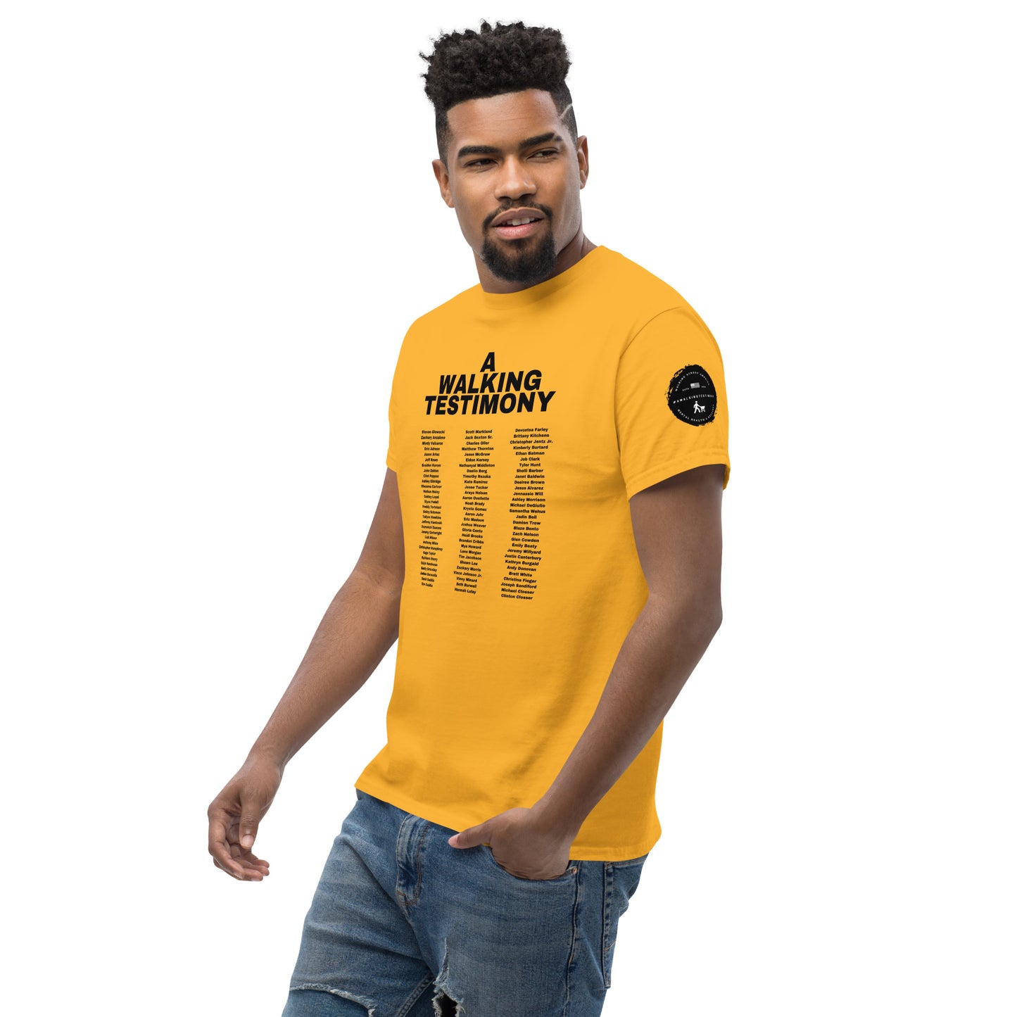 A Walking Testimony Remembrance Tee 3rd Edition Light Colors