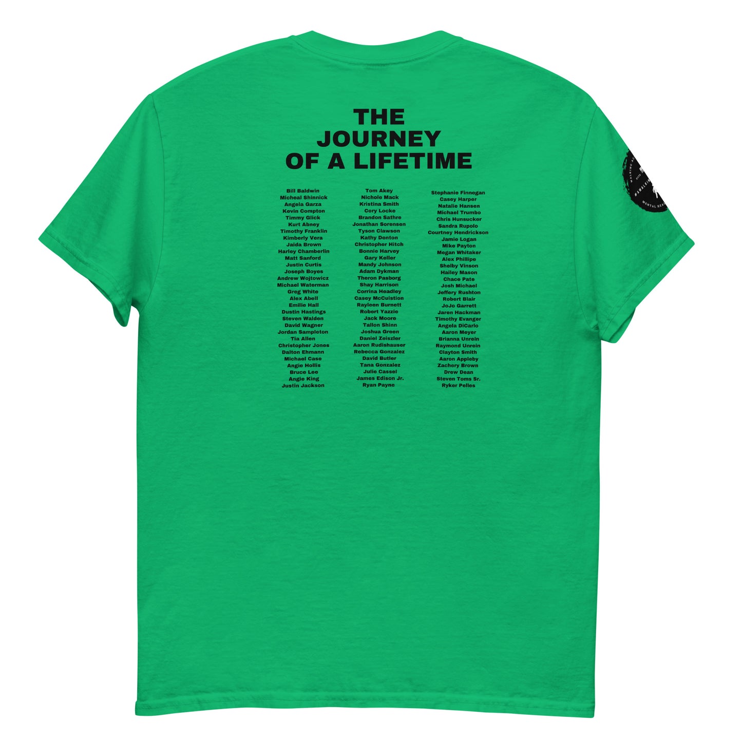 A Walking Testimony Remembrance Tee 2nd Edition Light Colors