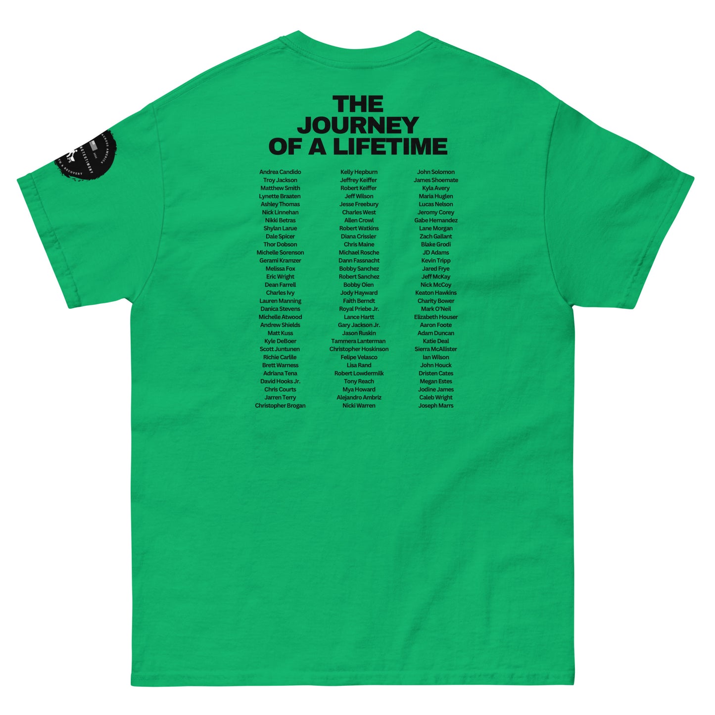A Walking Testimony Remembrance Tee 4th Edition Light Colors
