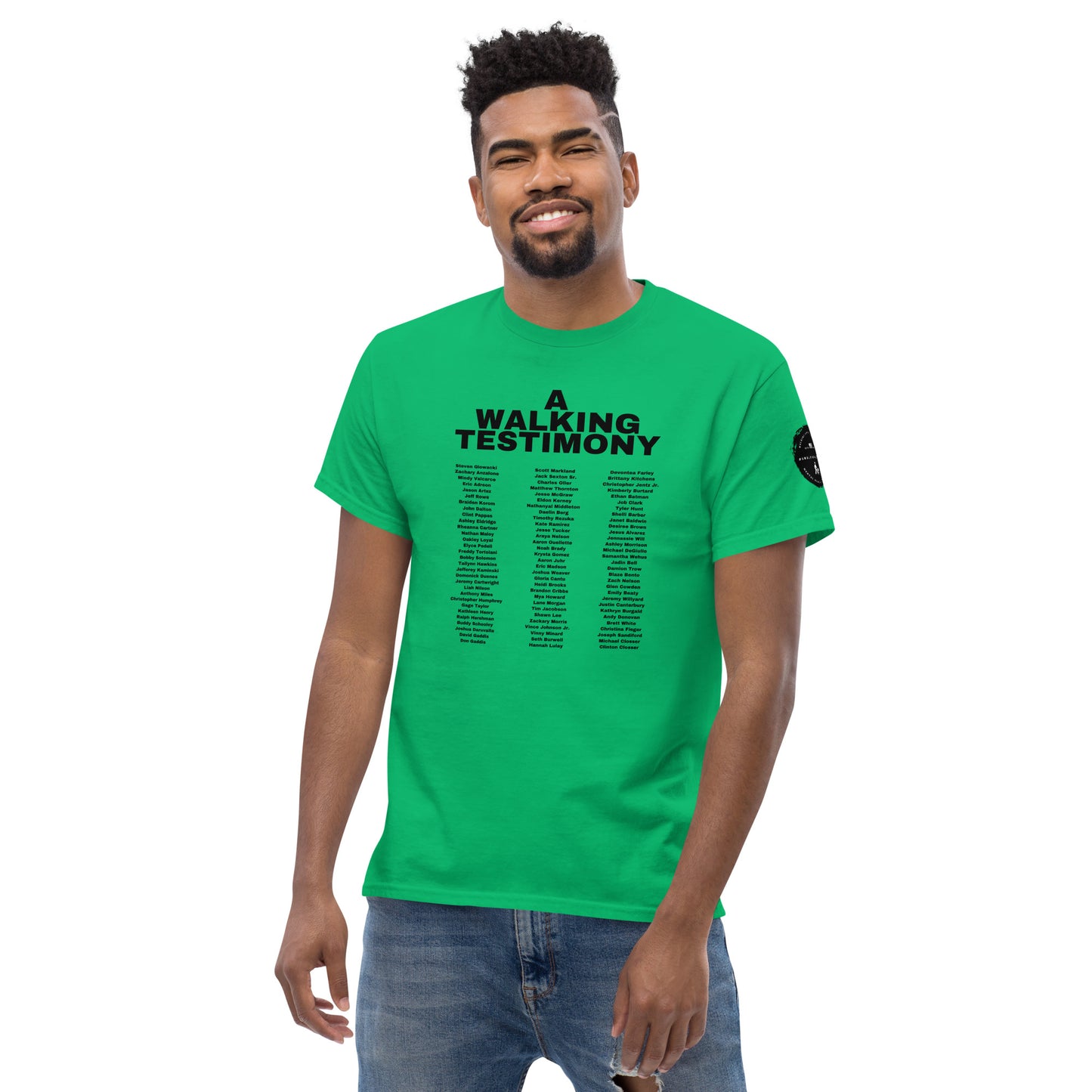 A Walking Testimony Remembrance Tee 3rd Edition Light Colors