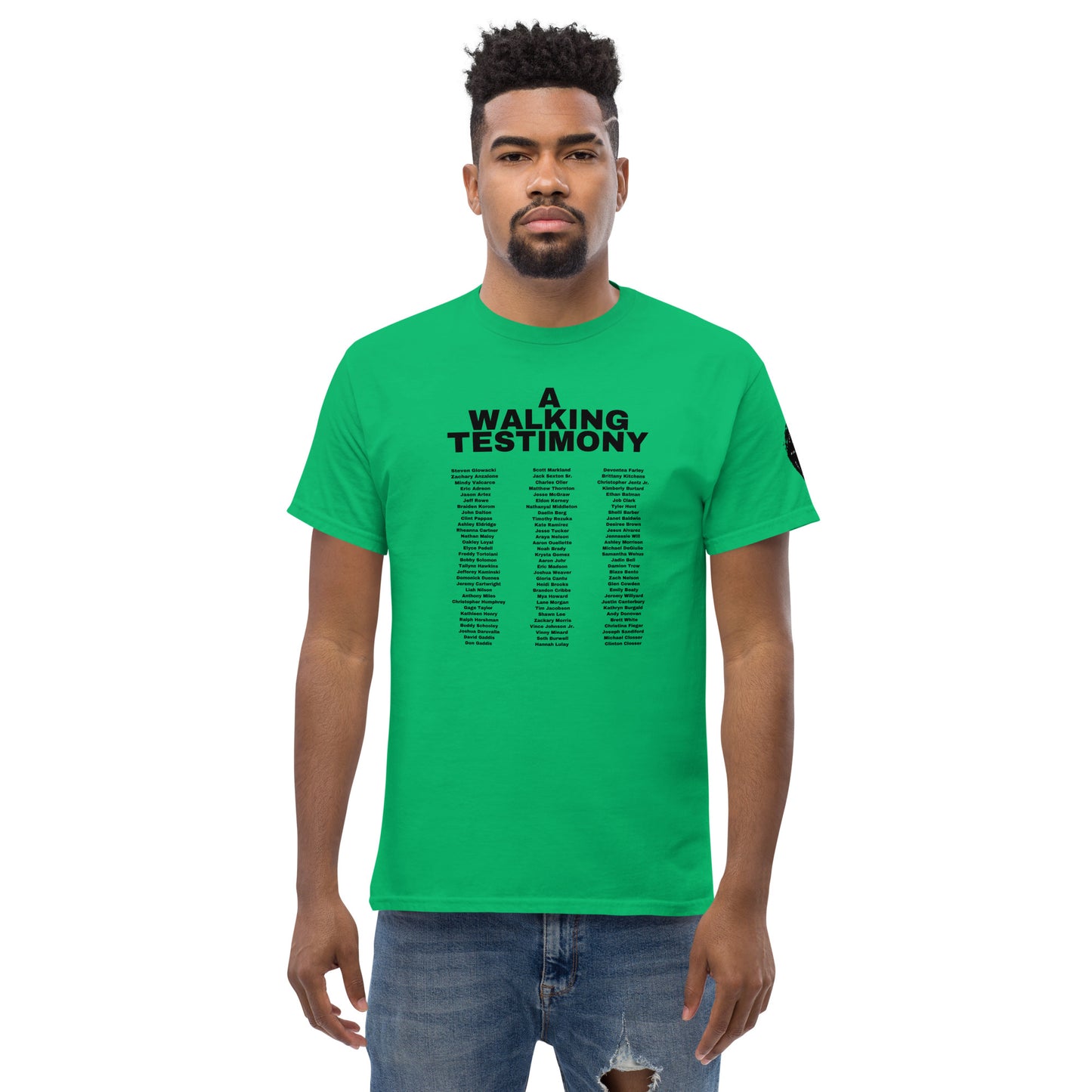 A Walking Testimony Remembrance Tee 3rd Edition Light Colors