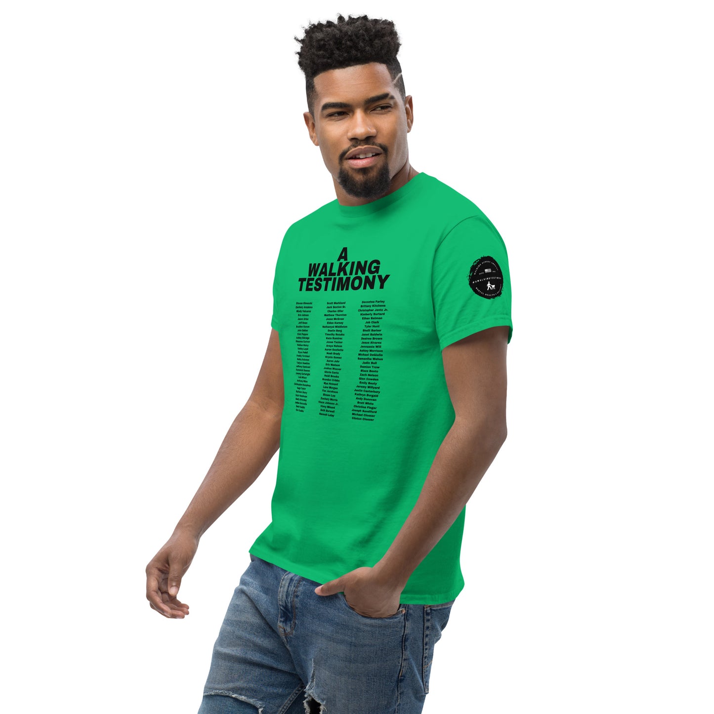 A Walking Testimony Remembrance Tee 3rd Edition Light Colors