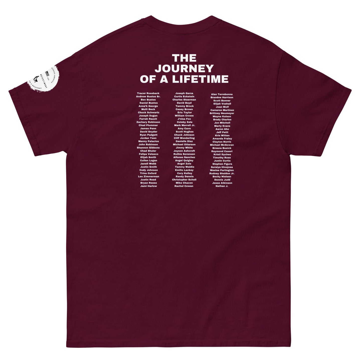 A Walking Testimony Remembrance Tee 3rd Edition Dark Colors