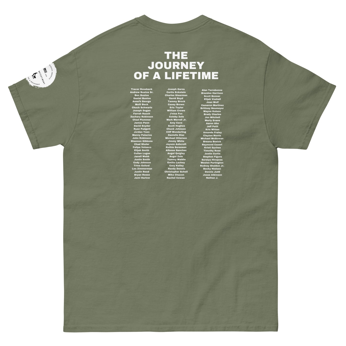 A Walking Testimony Remembrance Tee 3rd Edition Dark Colors