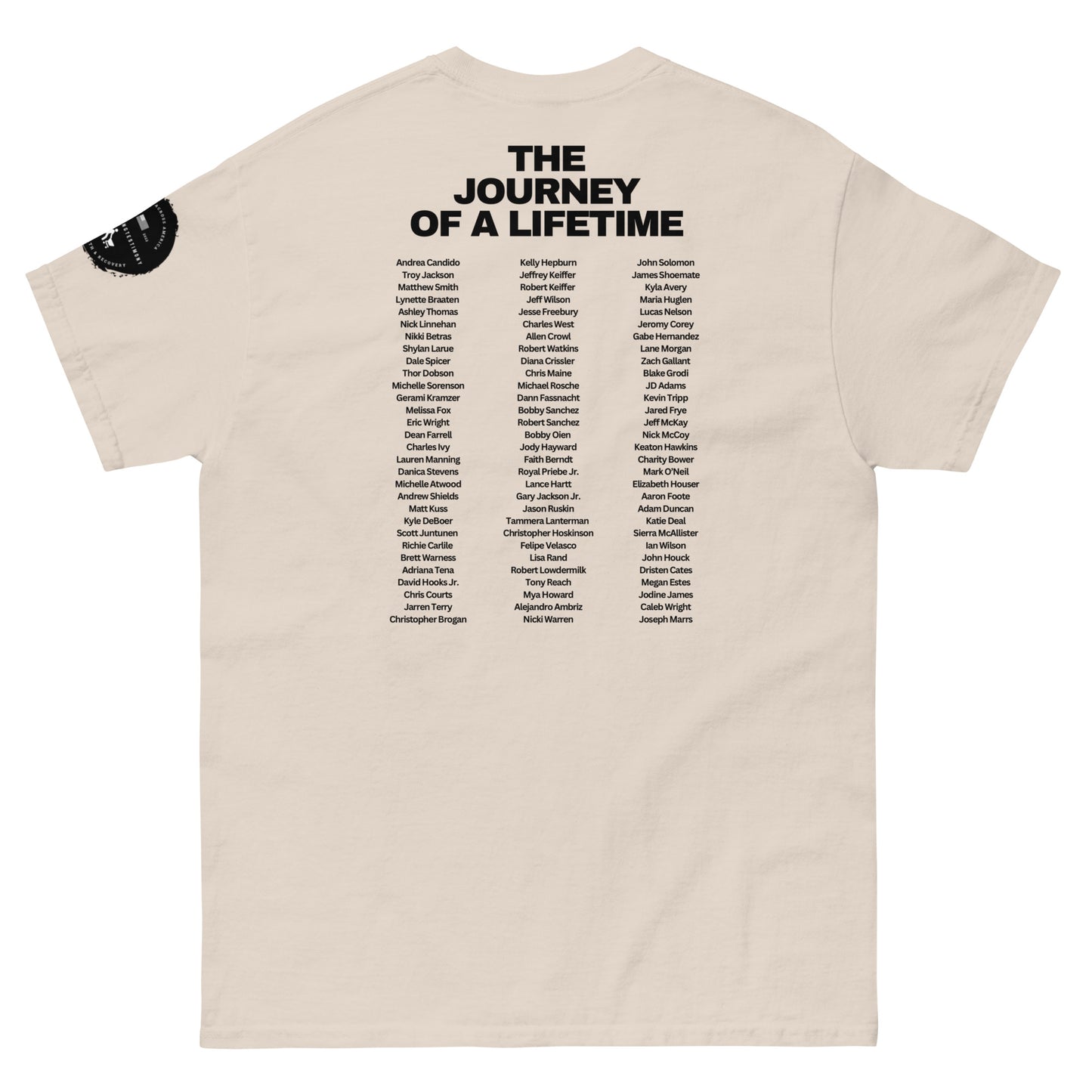 A Walking Testimony Remembrance Tee 4th Edition Light Colors
