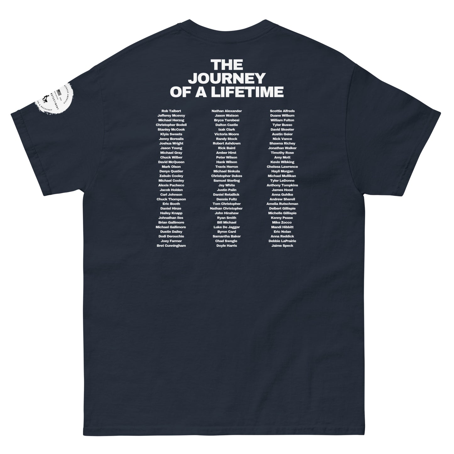 A Walking Testimony Remembrance Tee 7th Edition Dark Colors