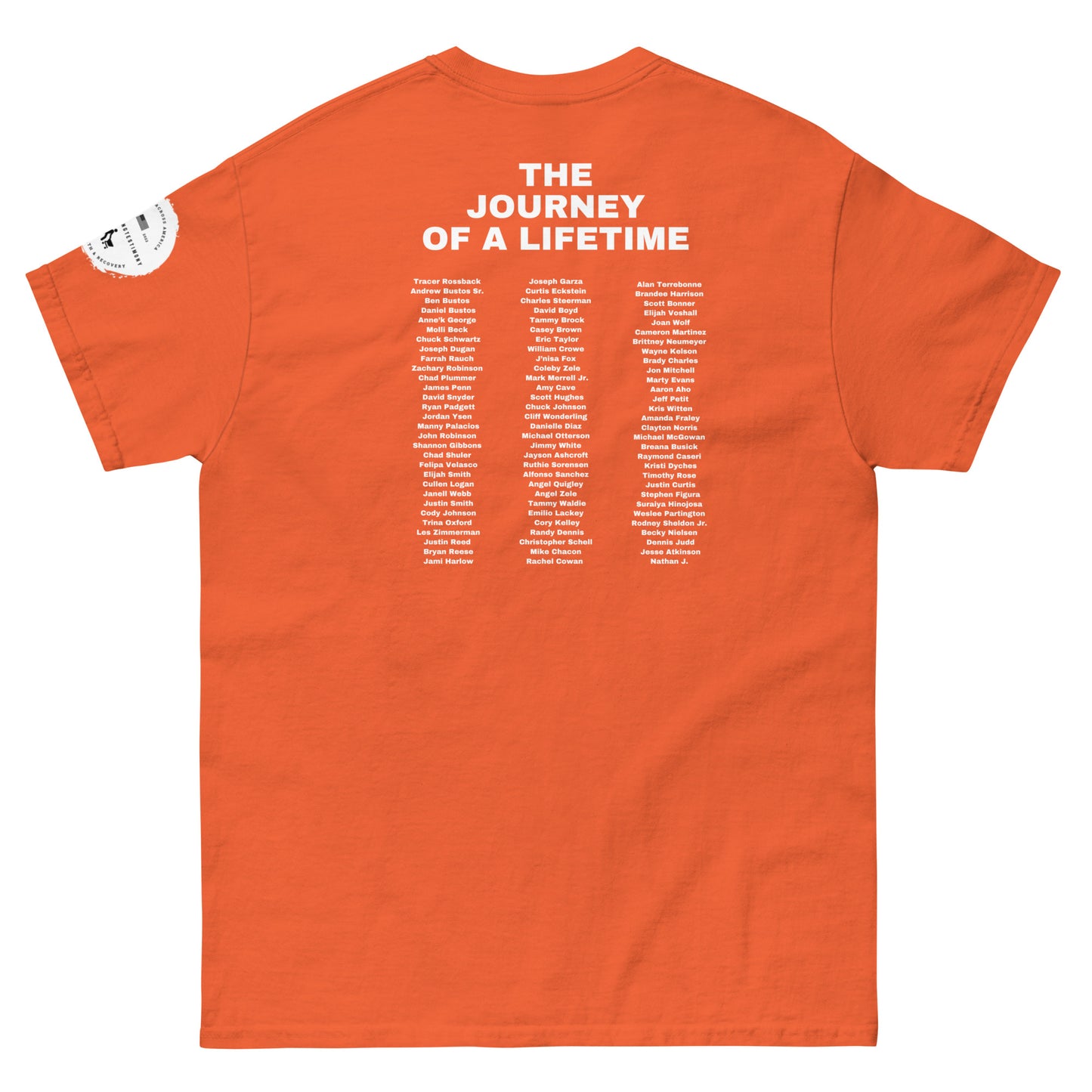 A Walking Testimony Remembrance Tee 3rd Edition Dark Colors