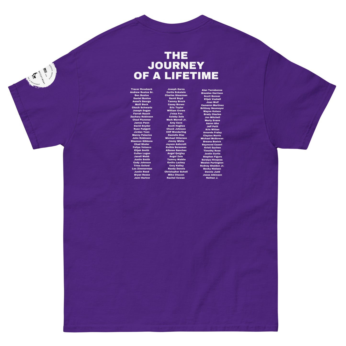 A Walking Testimony Remembrance Tee 3rd Edition Dark Colors