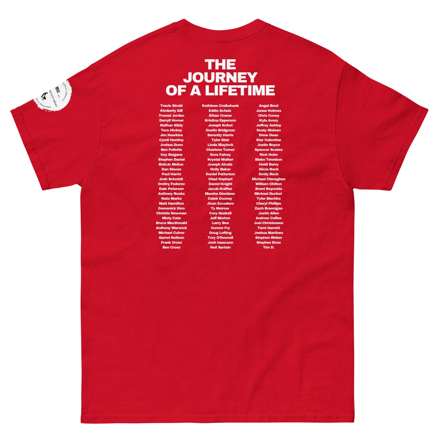 A Walking Testimony Remembrance Tee 5th Edition Dark Colors