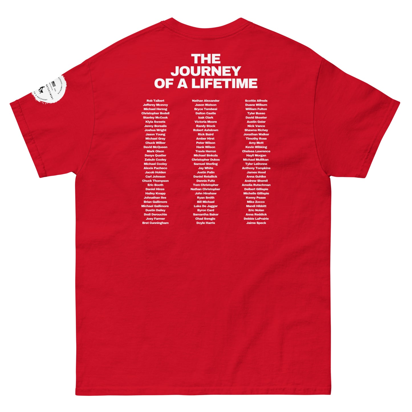 A Walking Testimony Remembrance Tee 7th Edition Dark Colors