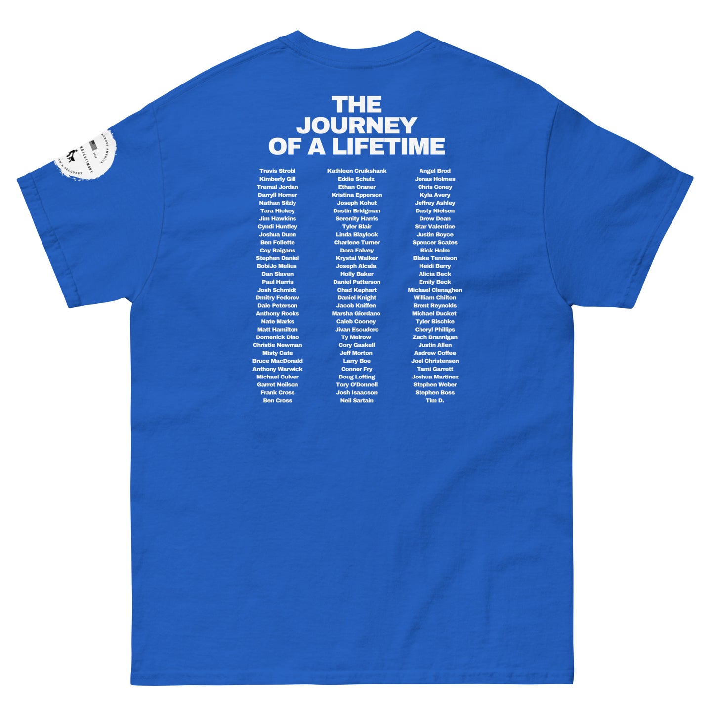 A Walking Testimony Remembrance Tee 5th Edition Dark Colors