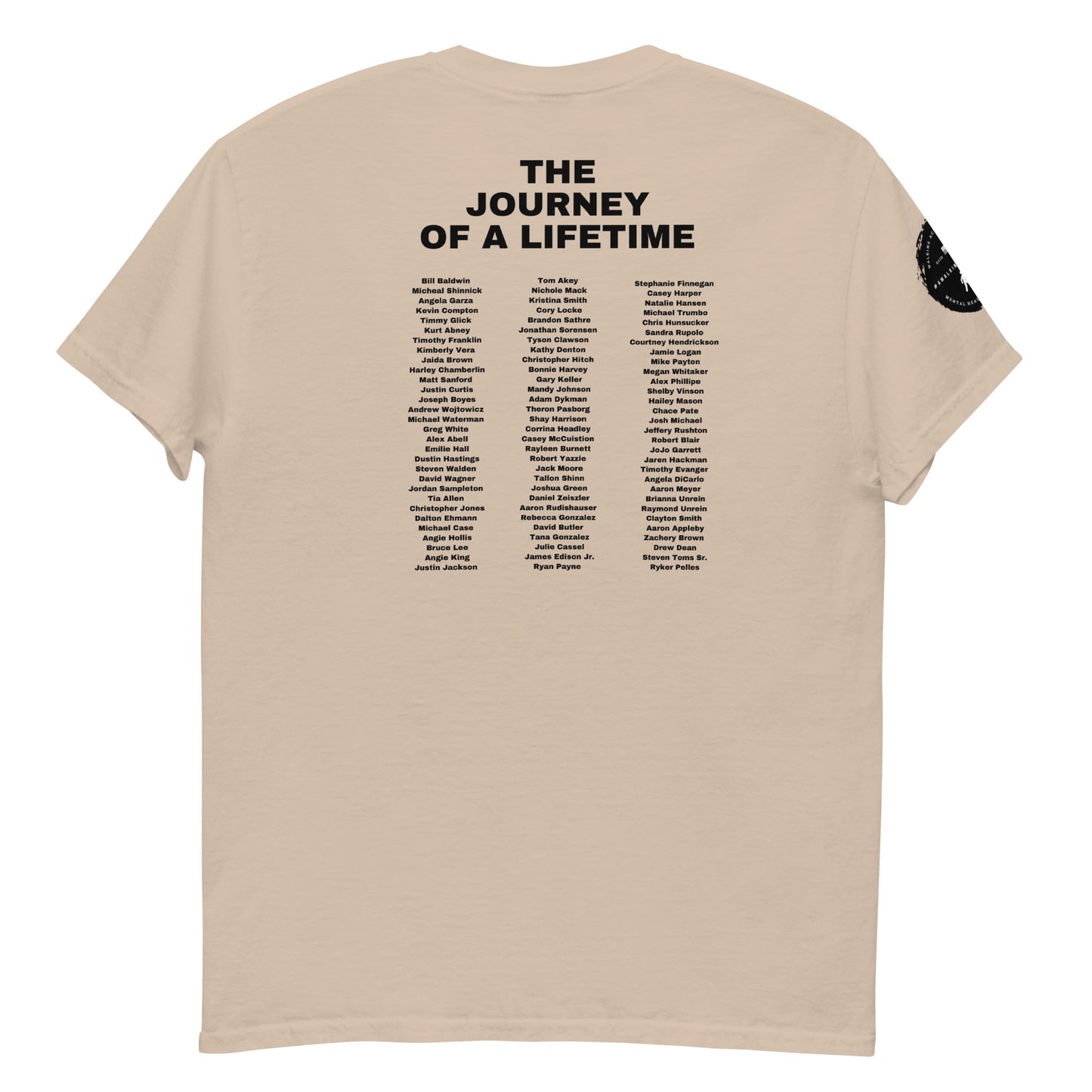 A Walking Testimony Remembrance Tee 2nd Edition Light Colors