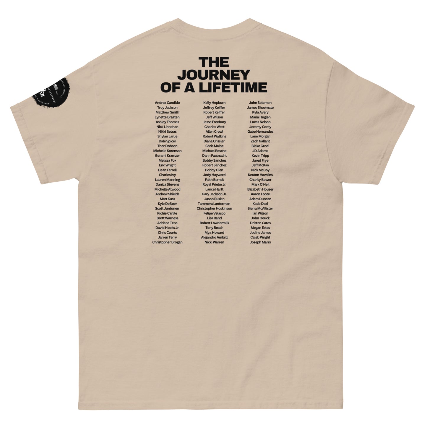 A Walking Testimony Remembrance Tee 4th Edition Light Colors