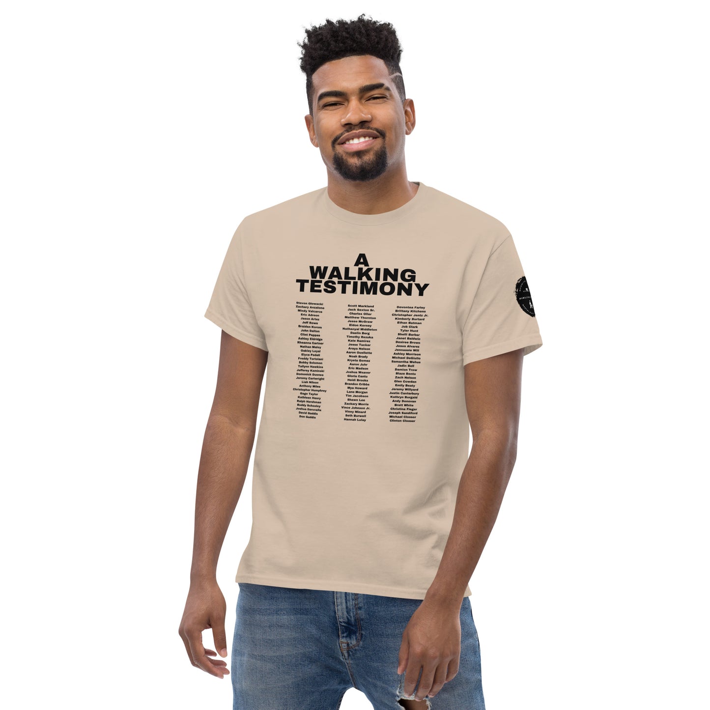 A Walking Testimony Remembrance Tee 3rd Edition Light Colors