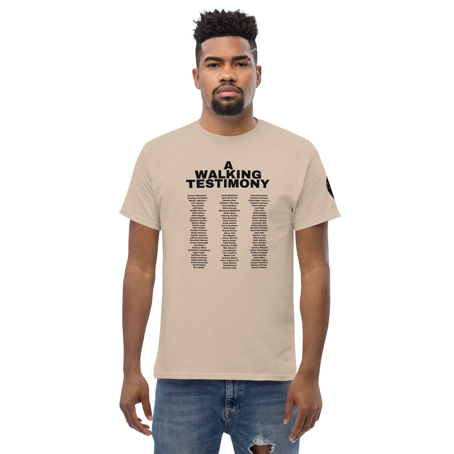 A Walking Testimony Remembrance Tee 3rd Edition Light Colors