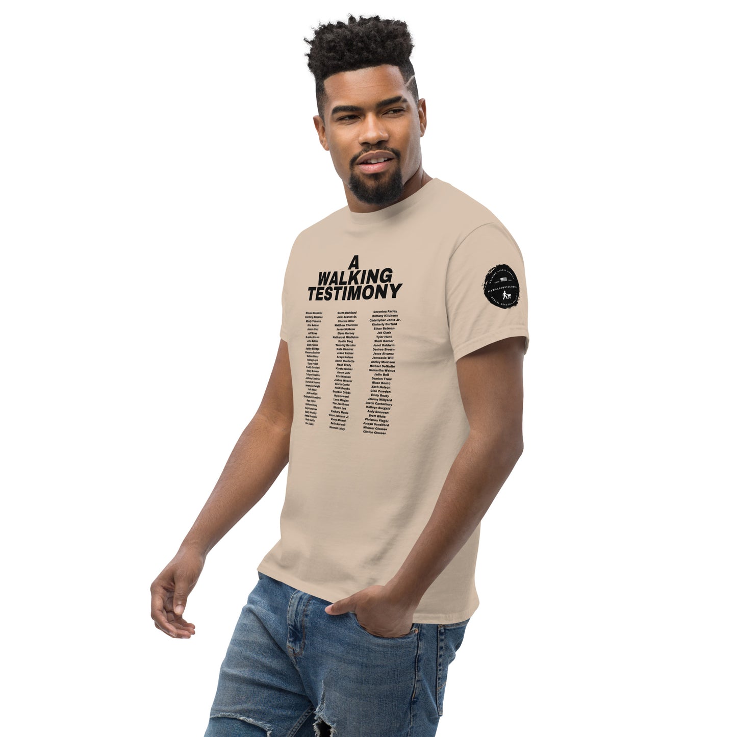 A Walking Testimony Remembrance Tee 3rd Edition Light Colors