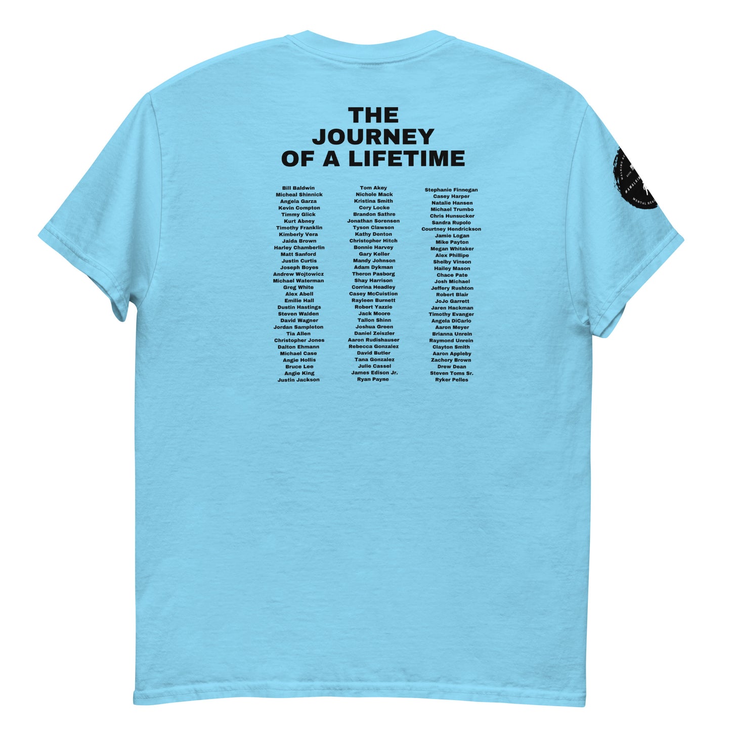 A Walking Testimony Remembrance Tee 2nd Edition Light Colors