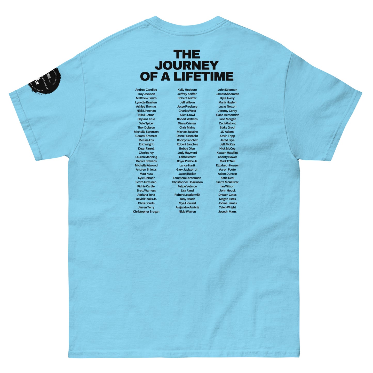 A Walking Testimony Remembrance Tee 4th Edition Light Colors