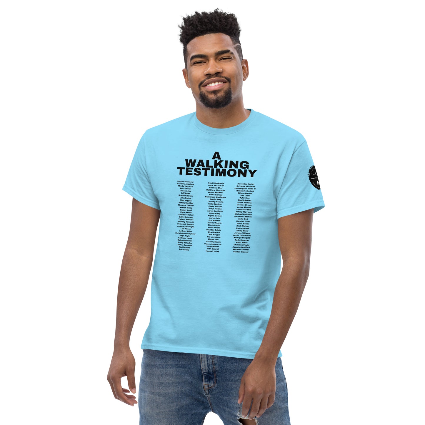 A Walking Testimony Remembrance Tee 3rd Edition Light Colors