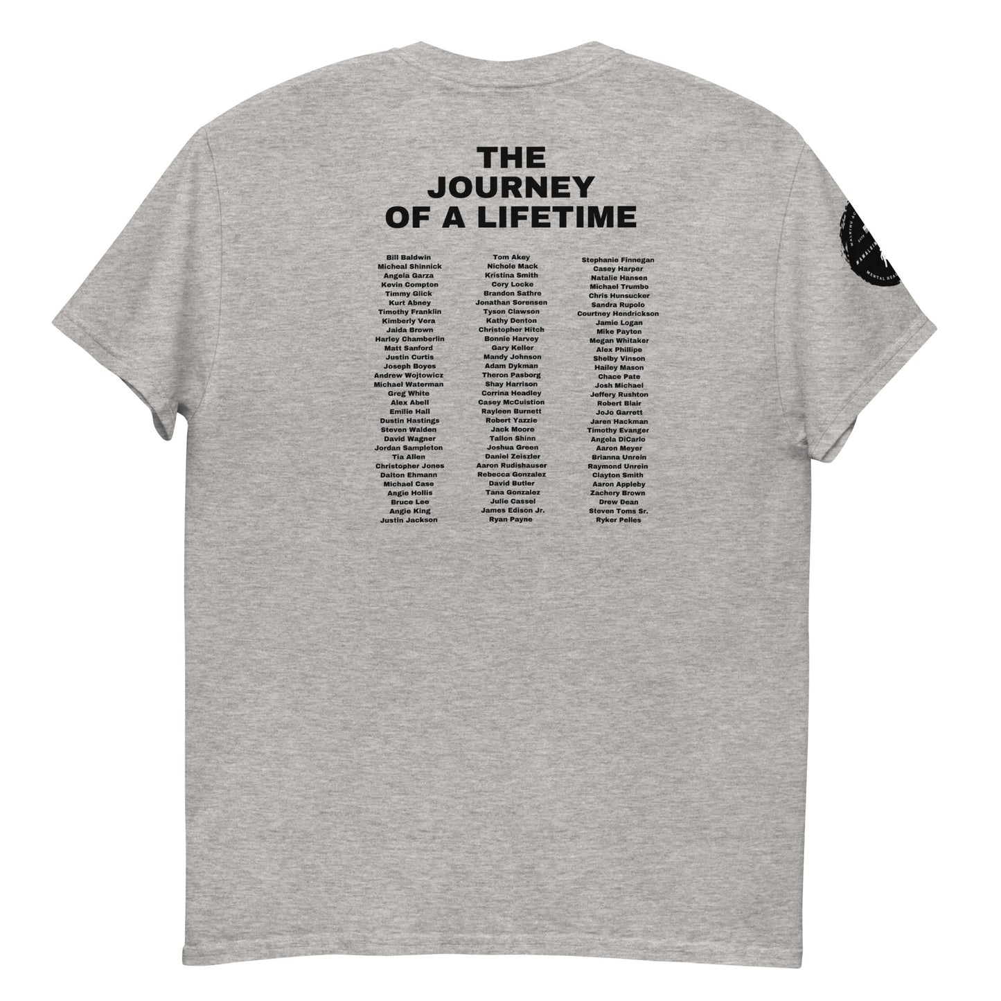 A Walking Testimony Remembrance Tee 2nd Edition Light Colors