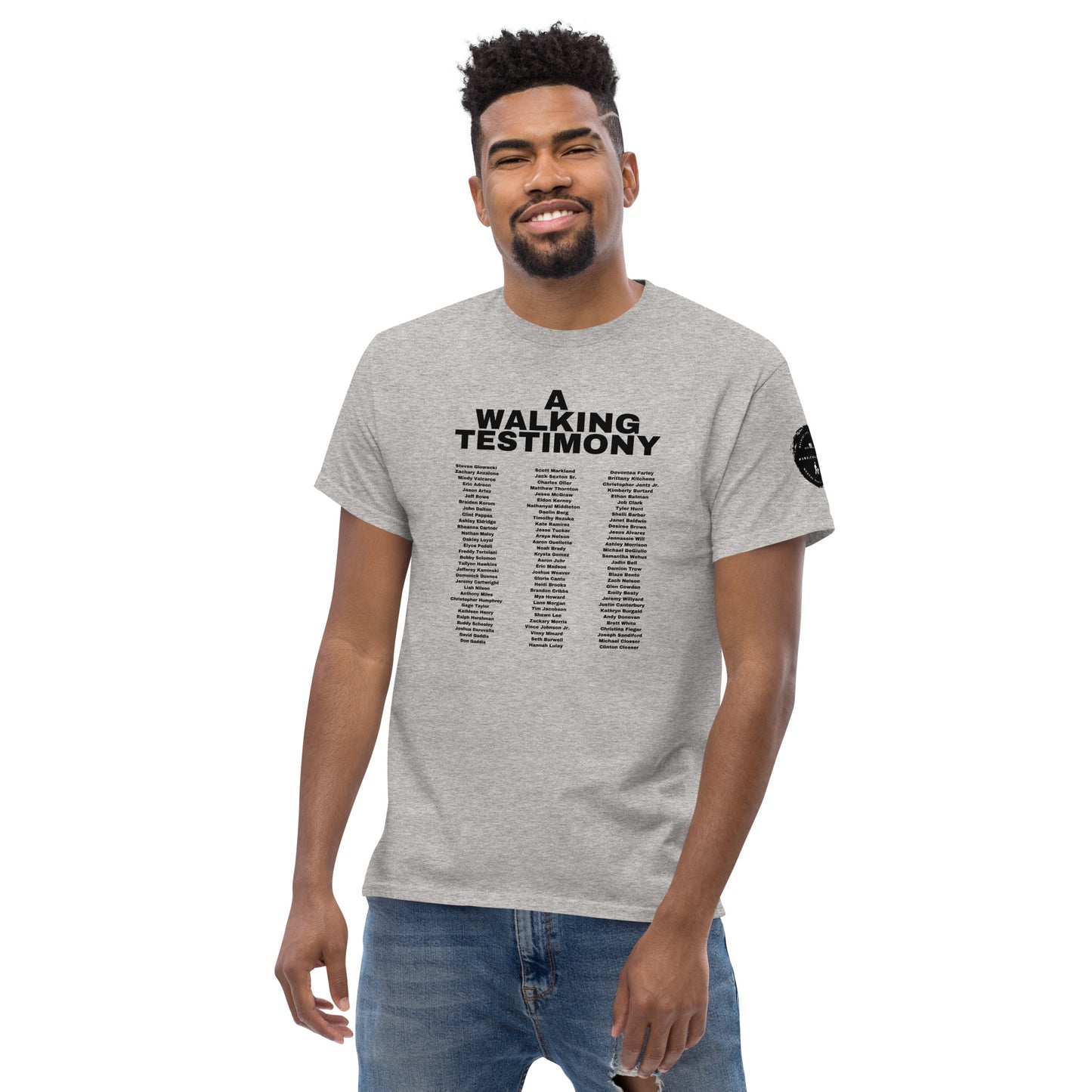 A Walking Testimony Remembrance Tee 3rd Edition Light Colors