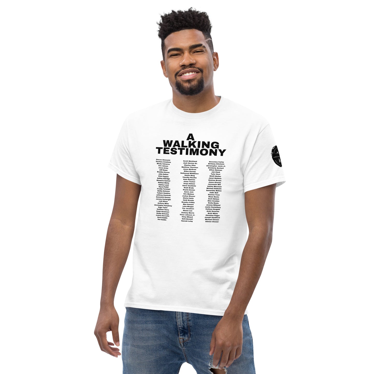 A Walking Testimony Remembrance Tee 3rd Edition Light Colors