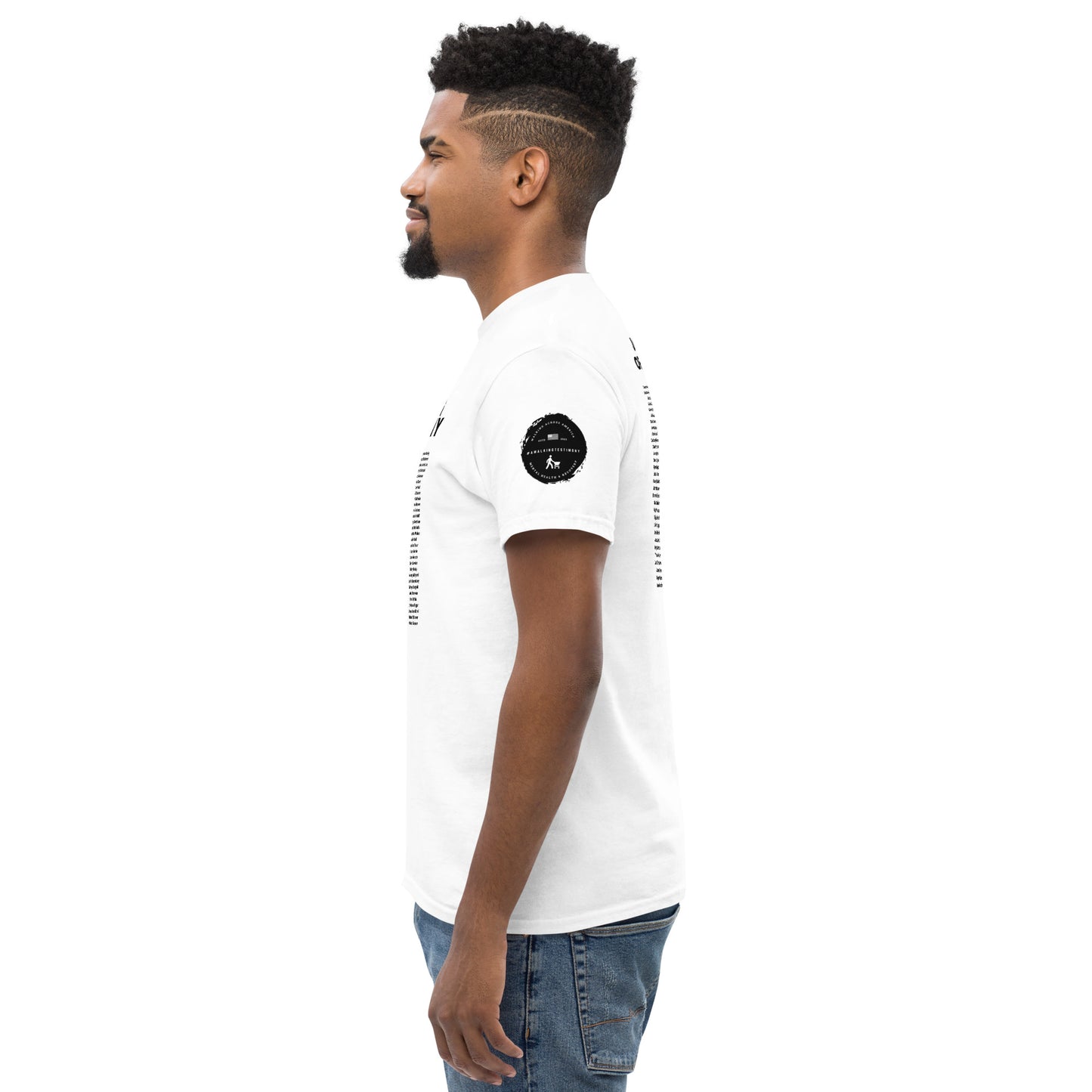 A Walking Testimony Remembrance Tee 3rd Edition Light Colors