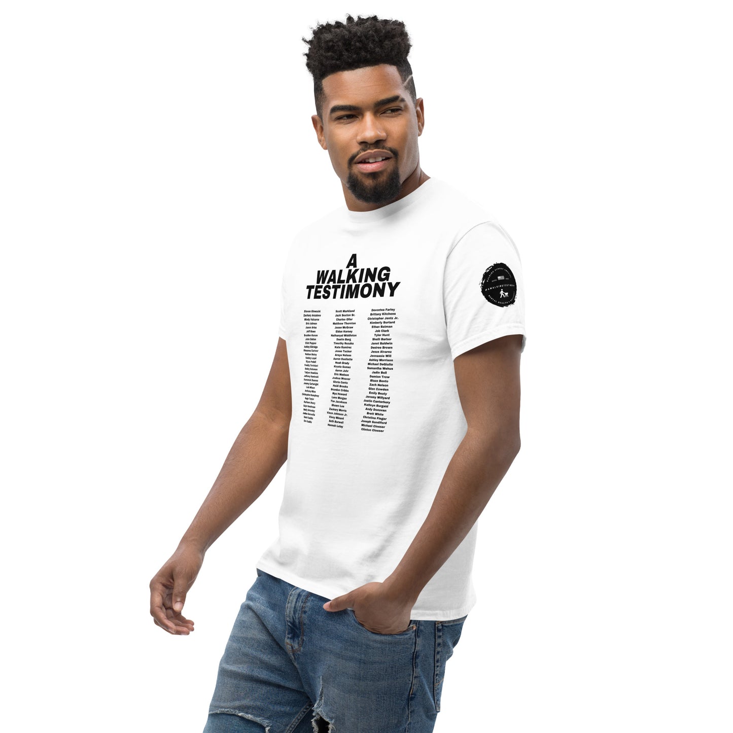 A Walking Testimony Remembrance Tee 3rd Edition Light Colors