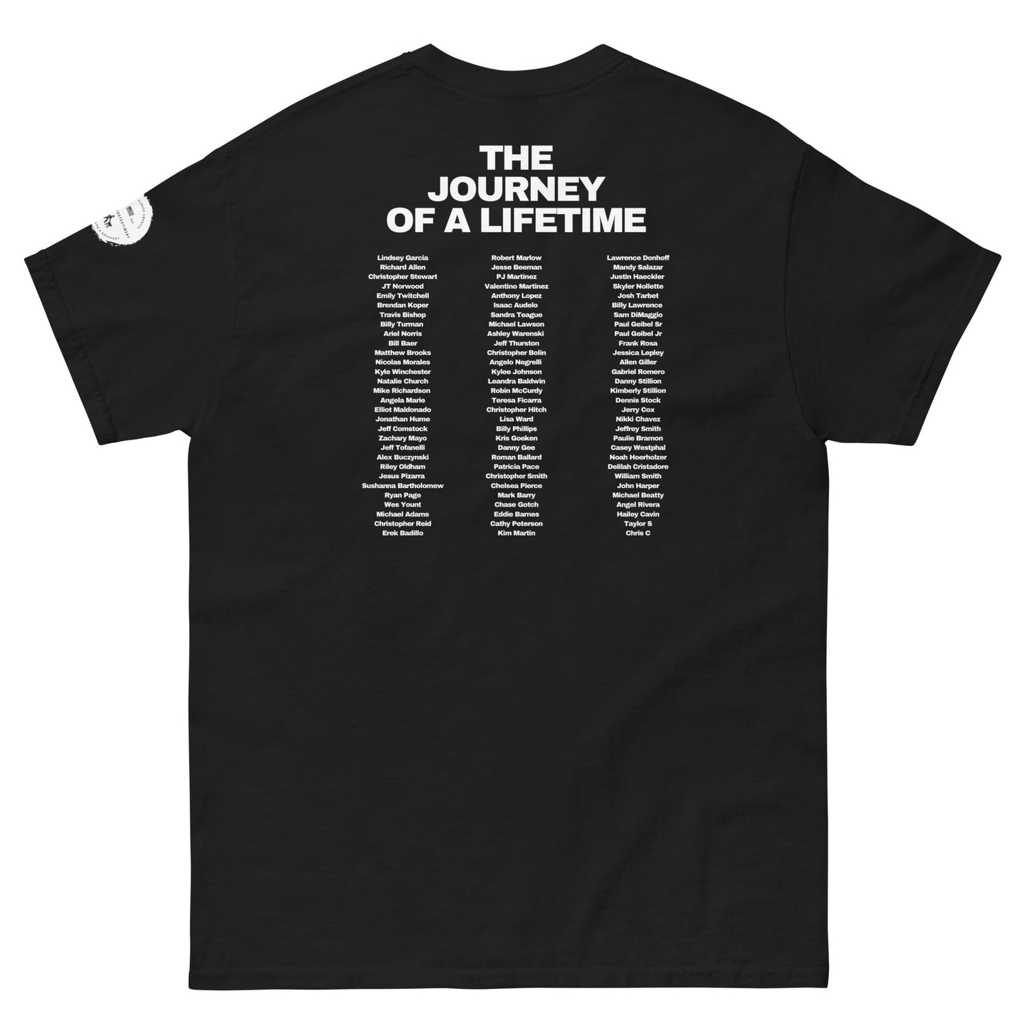 A Walking Testimony Remembrance Tee 12th Edition Dark Colors